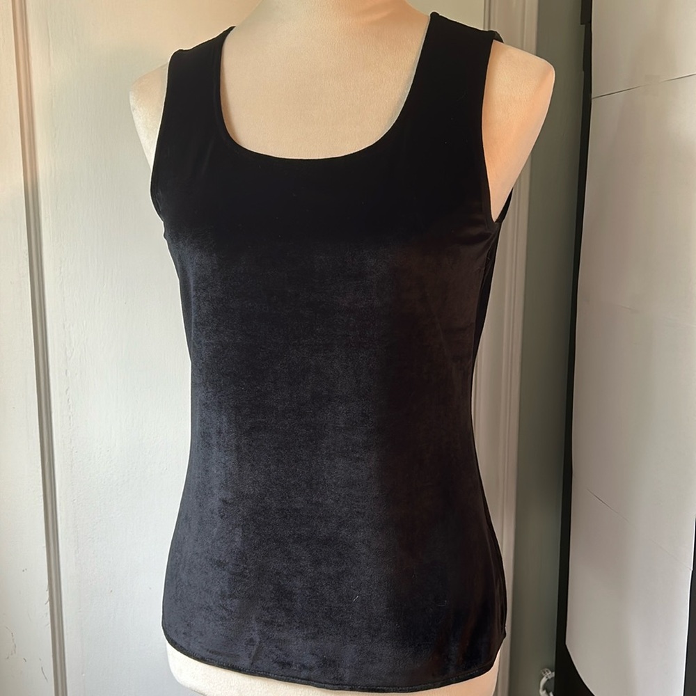 J.Jill XS Stretch Velvet Tank